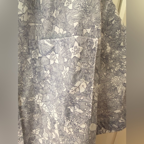 PROJEK Raw Floral print Mens 100% cotton Short Sleeve Button Up Shirts. S. - Picture 7 of 12